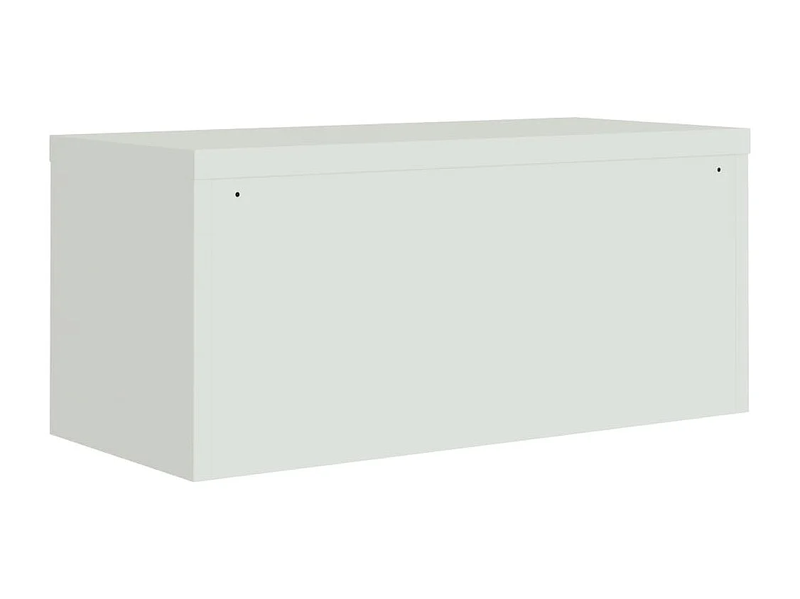 Classeur gris clair 90x40x130 acier