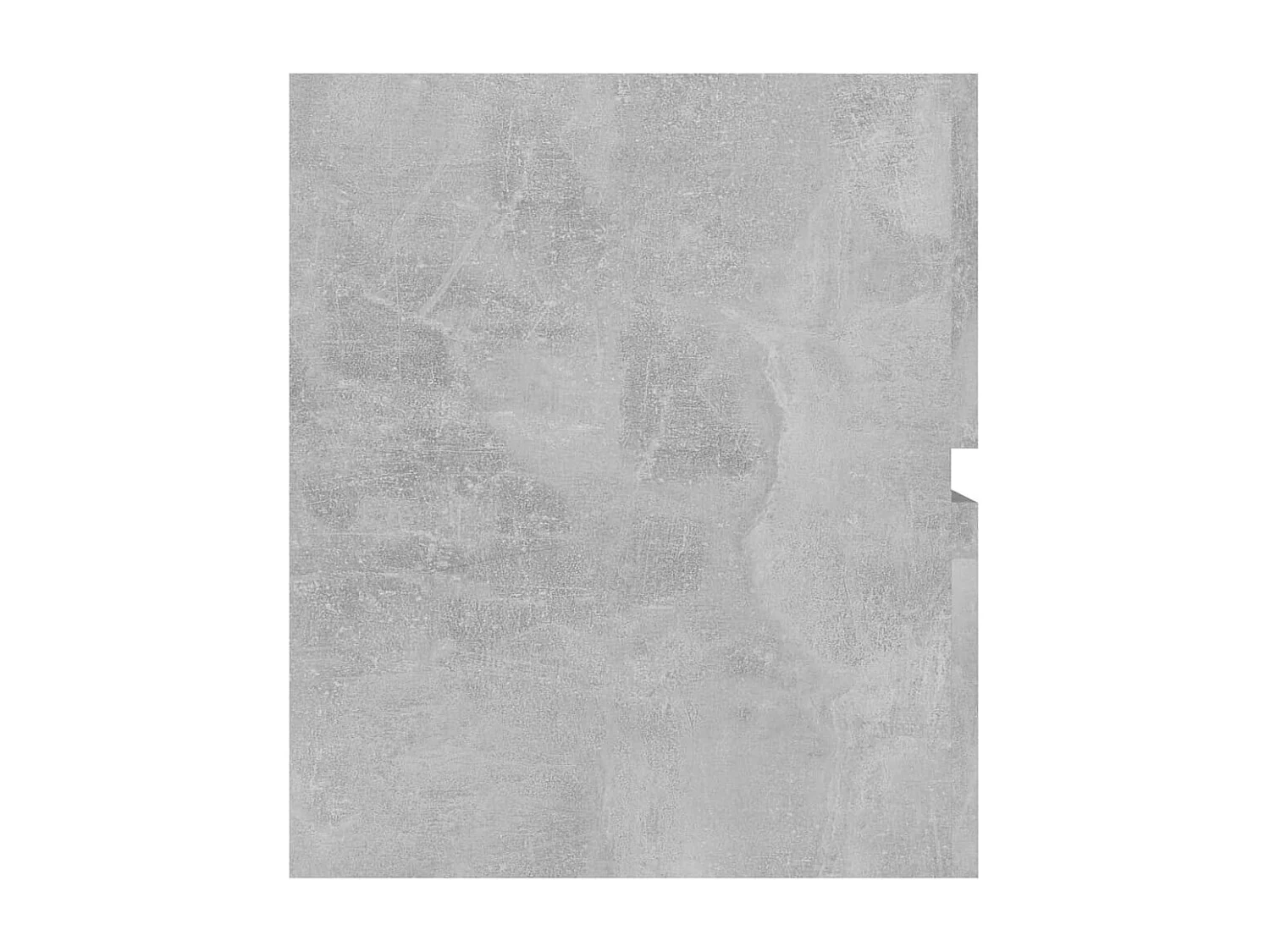 Armoire d'évier Gris béton 100x38,5x45