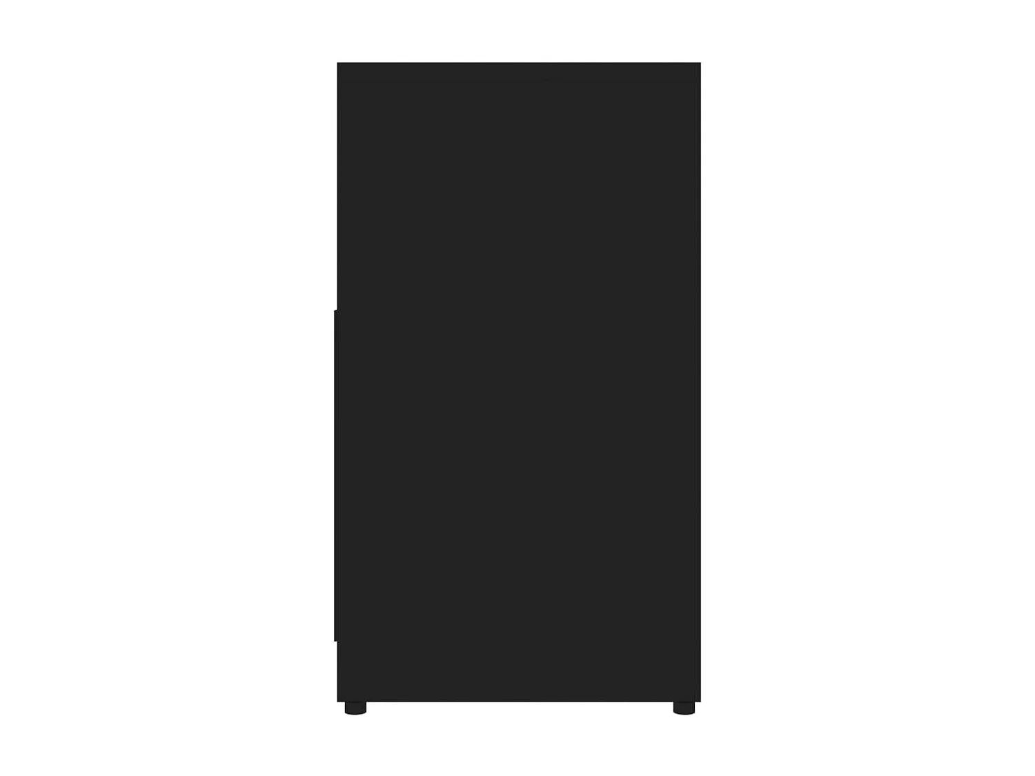 Meuble vasque Noir 60x33x58 2