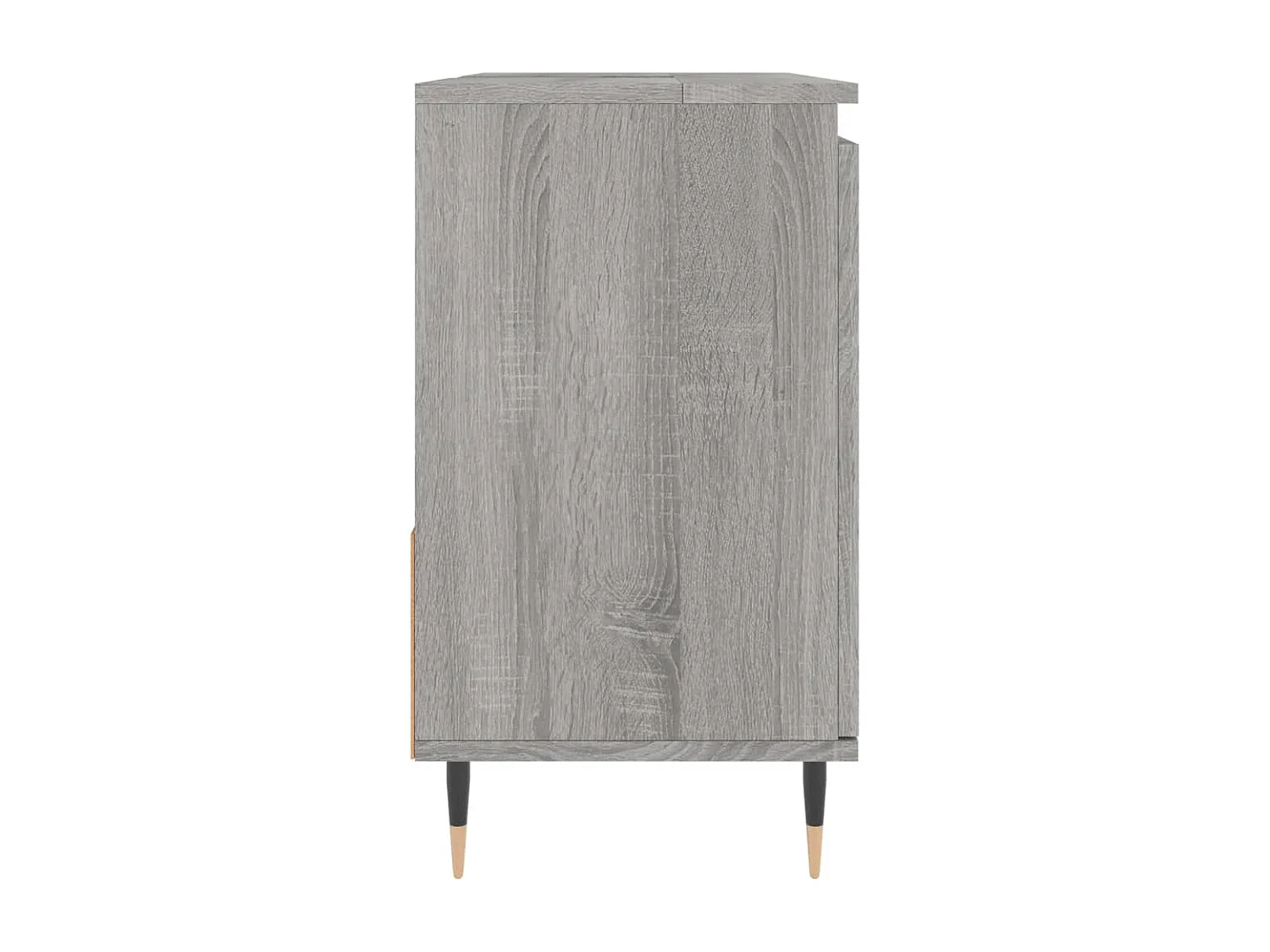 Armoire de bain sonoma gris 65x33x60 bois d'ingénierie