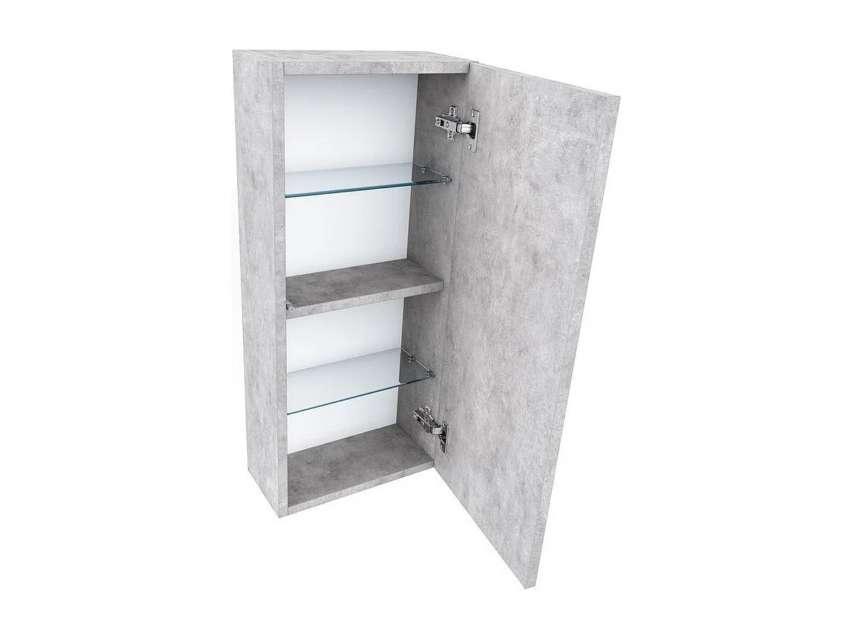 Teph medicijnkastje van melamine betoneffect L 35 cm