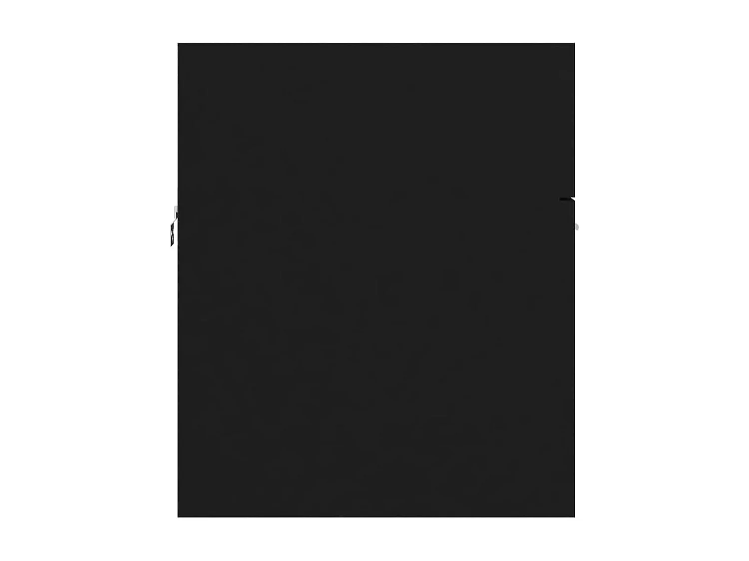 Armoire d'évier avec lavabo intégré Noir 10