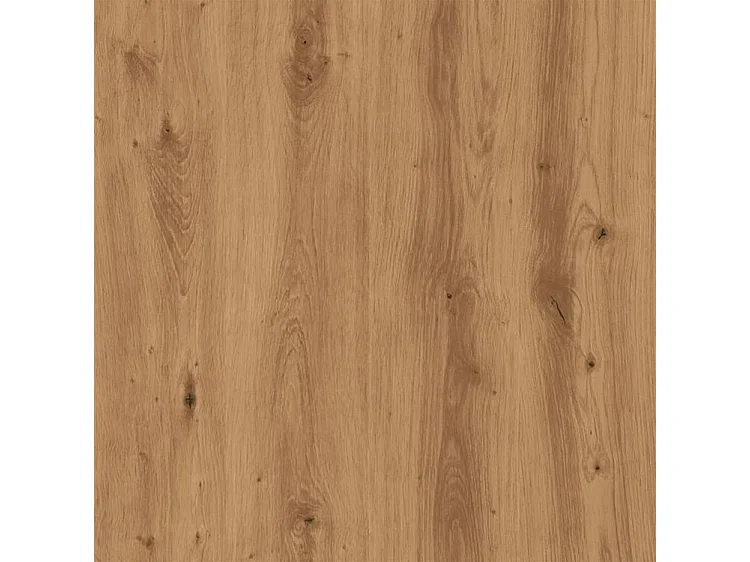 Armoire dressing 2 penderie 1 étagère 30cm - Collection Laker-Marron clair