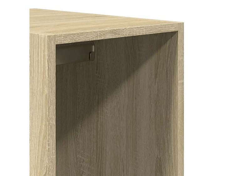 Armoire dressing 1 penderie 2 tiroir 30cm - Collection Kodok-Chêne clair