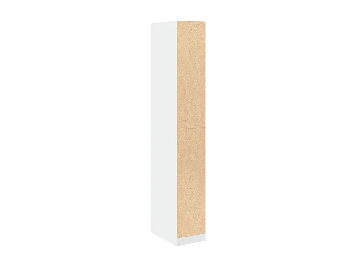 Armoire dressing 1 penderie 2 tiroir 30cm - Collection Kodok-Blanc