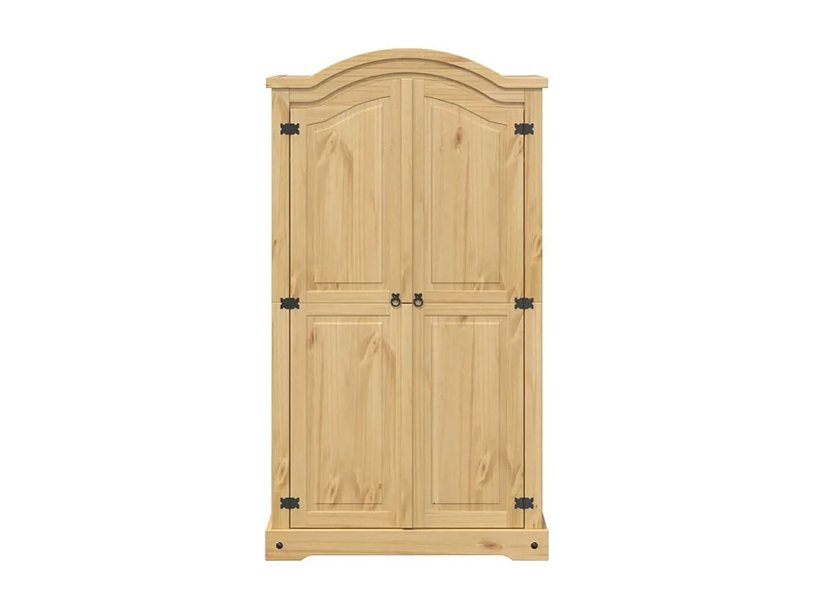 Garde-robe Corona 102x52x186 bois de pin massif