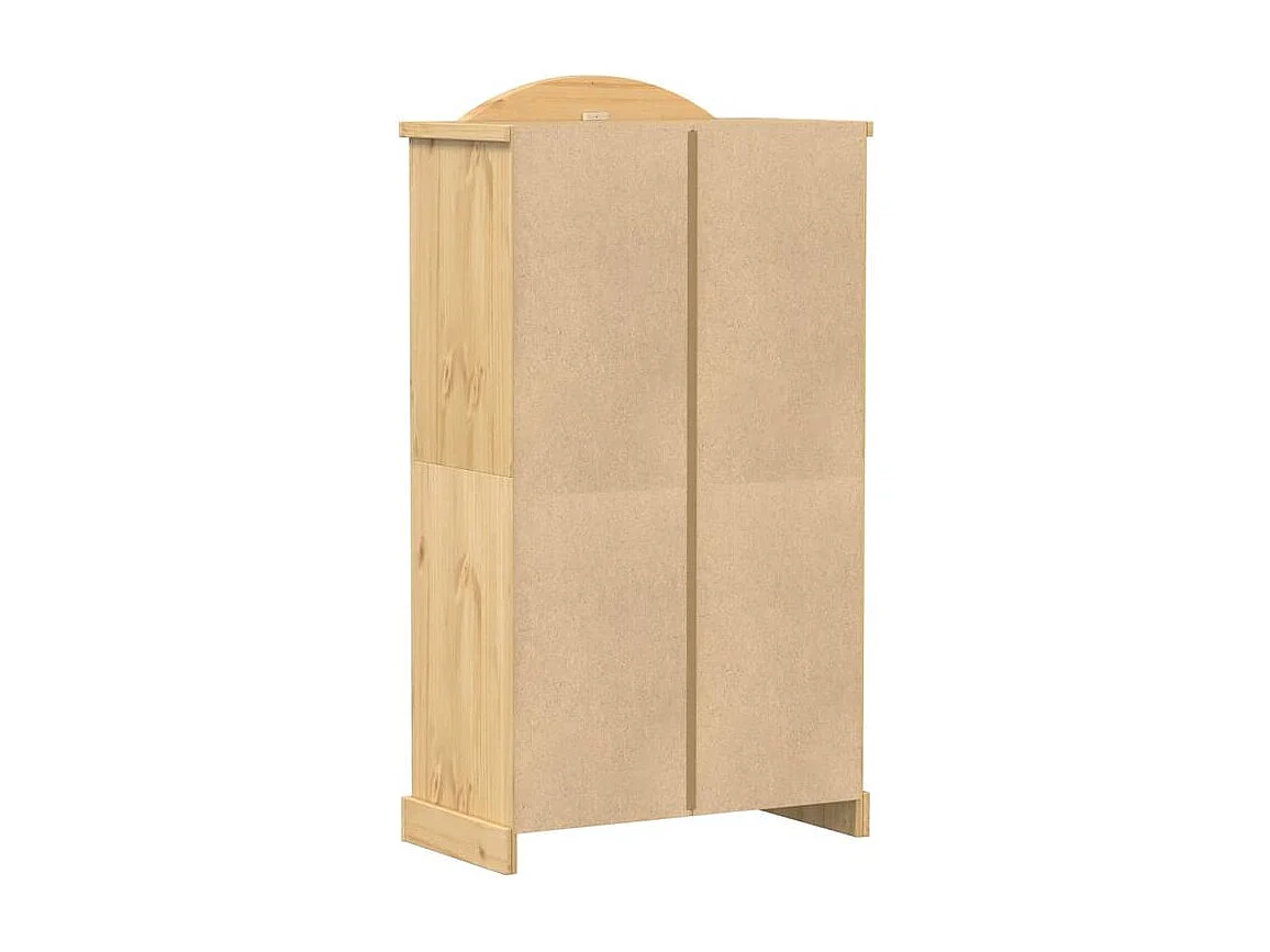 Garde-robe Corona 102x52x186 bois de pin massif