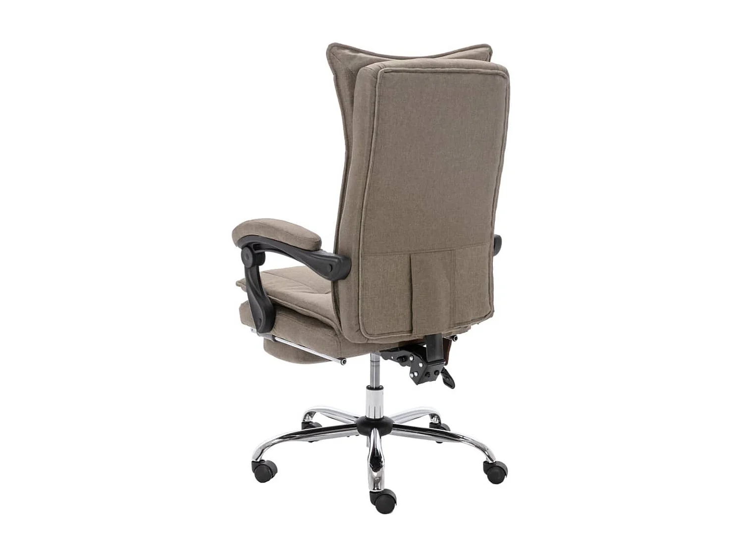 Chaise de bureau de massage Taupe Tissu 2