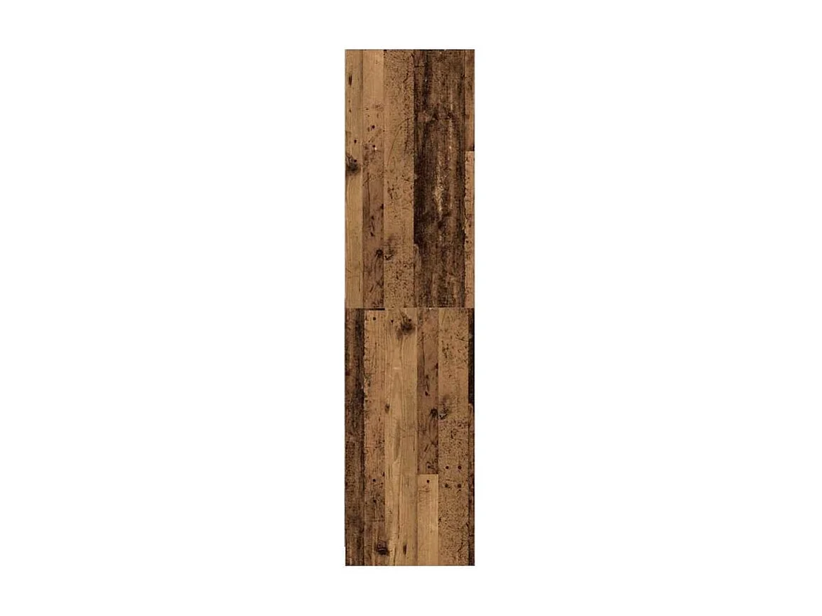 Armoire dressing 1 penderie 2 tiroir 50cm - Collection Kodok-Marron noisette