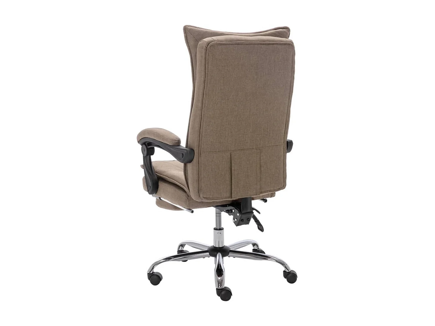 Chaise de bureau Taupe Tissu 2