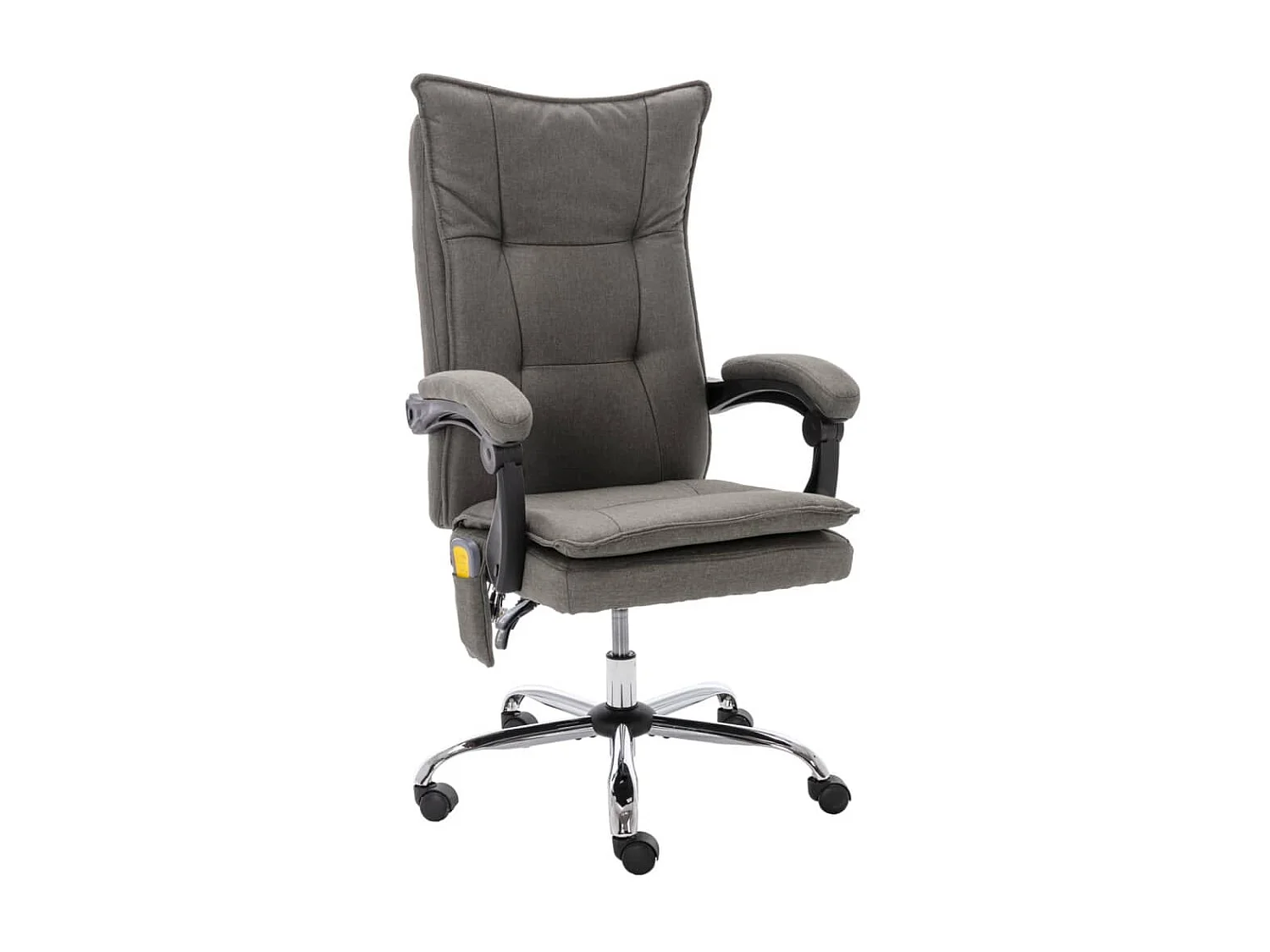 Chaise de bureau de massage Gris Tissu 3