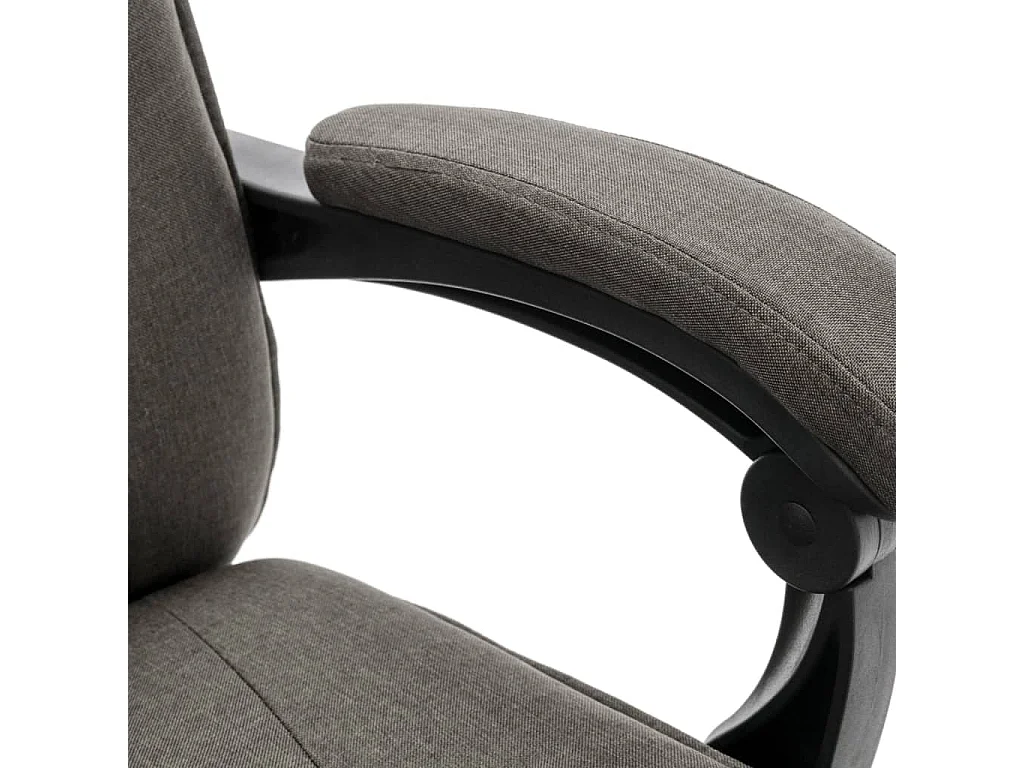Chaise de bureau de massage Gris Tissu 3