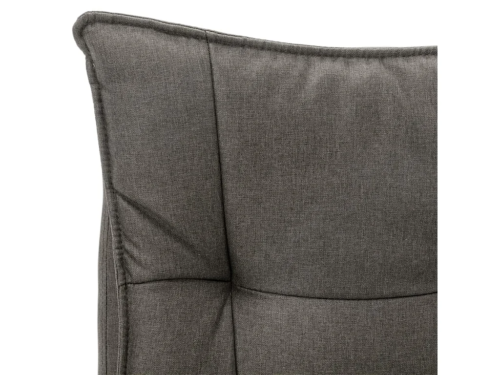 Chaise de bureau de massage Gris Tissu 3