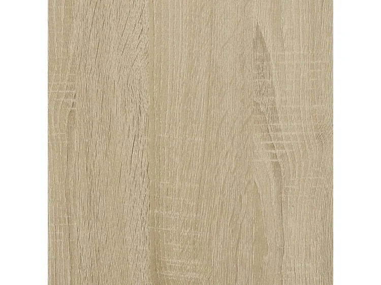 Armoire dressing 2 penderie 2 étagère 100cm - Collection Drazer-Chêne clair