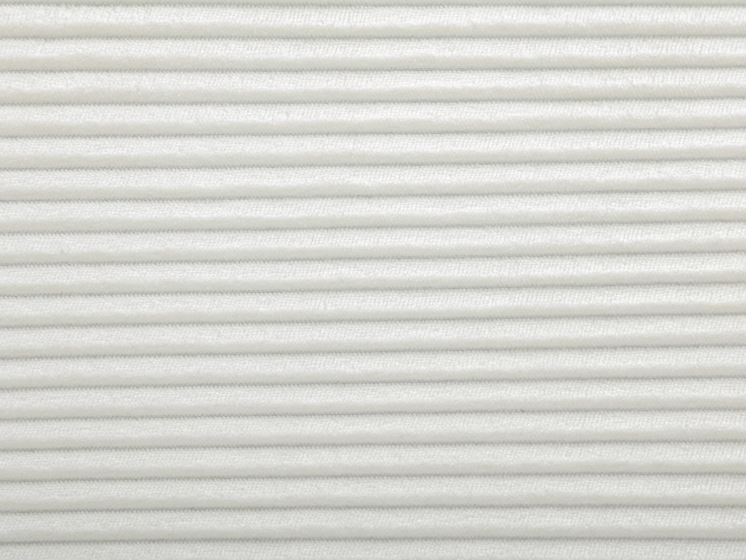 Canapé 3 places convertible en tissu crème BADOTA