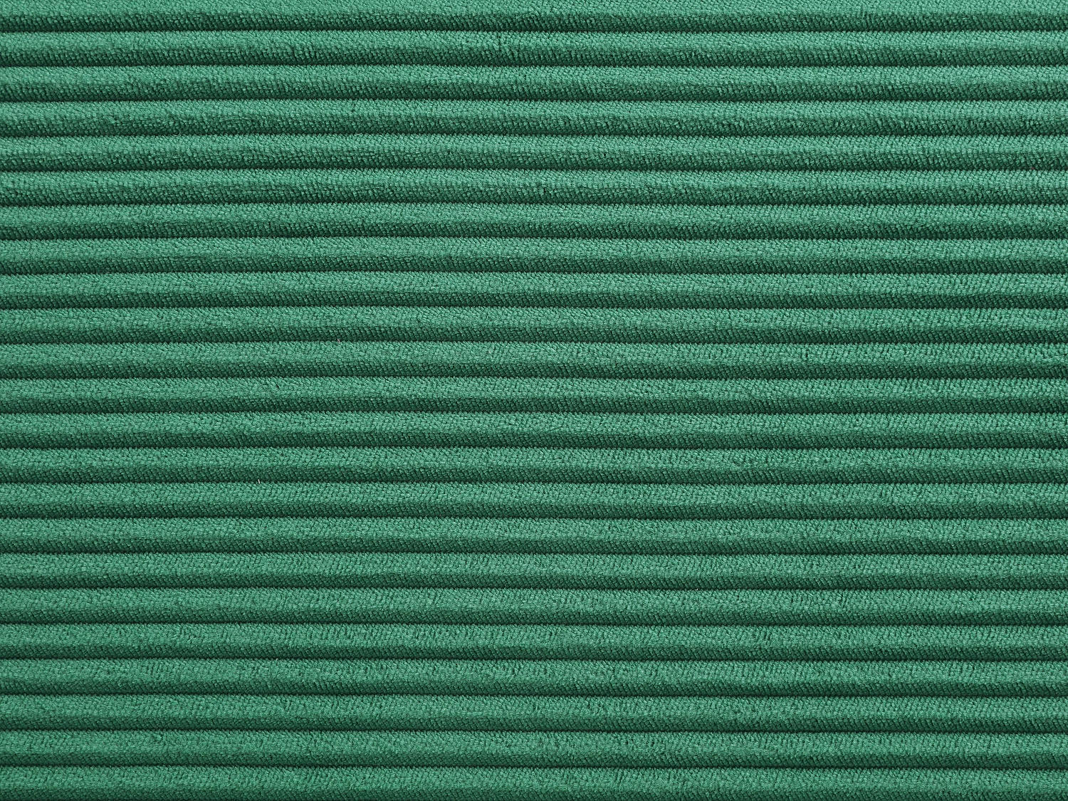 Canapé 3 places convertible en tissu vert BADOTA
