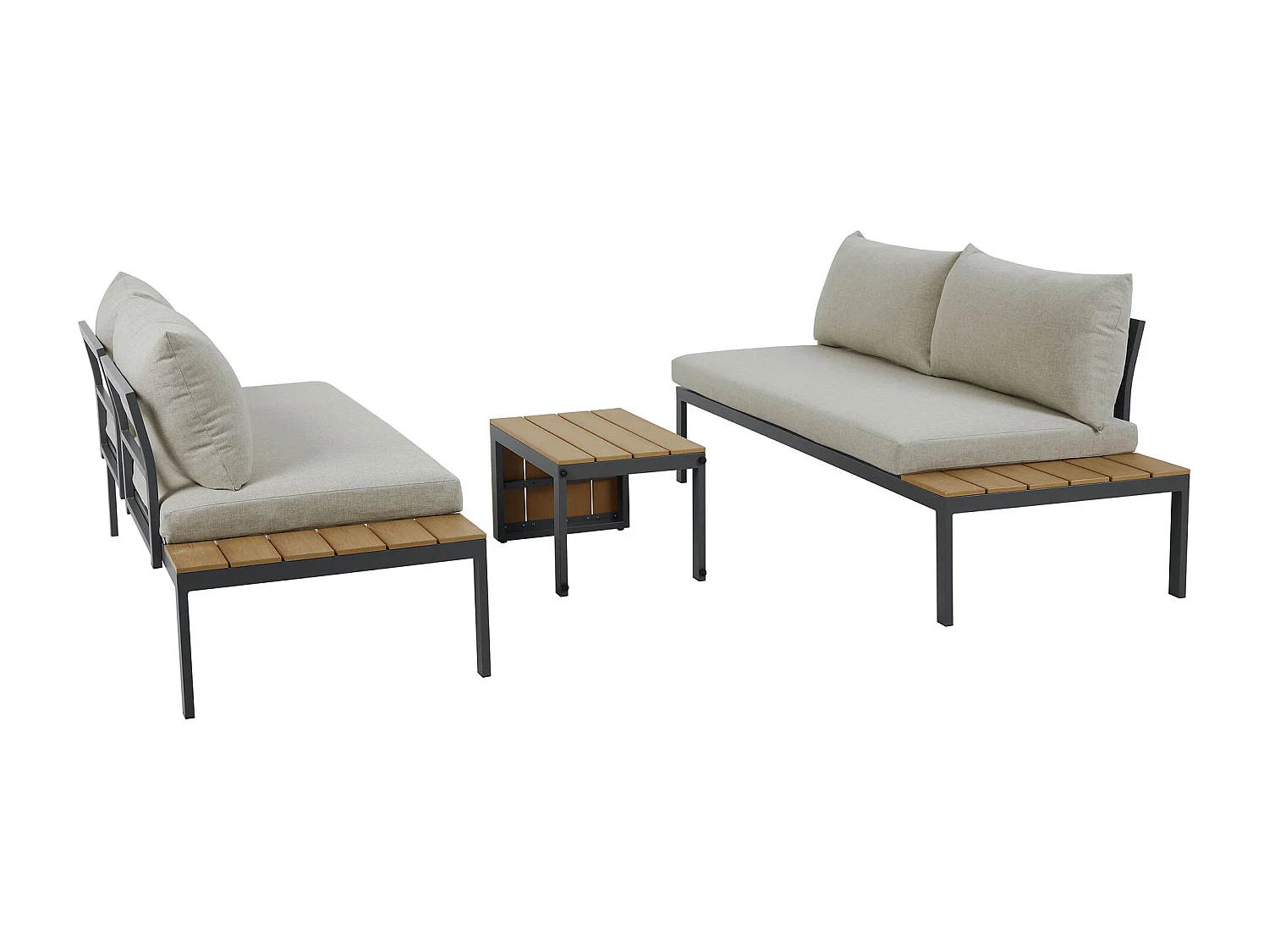 Tampa Garden Corner Sofa Outdoor Sofa Set with Table