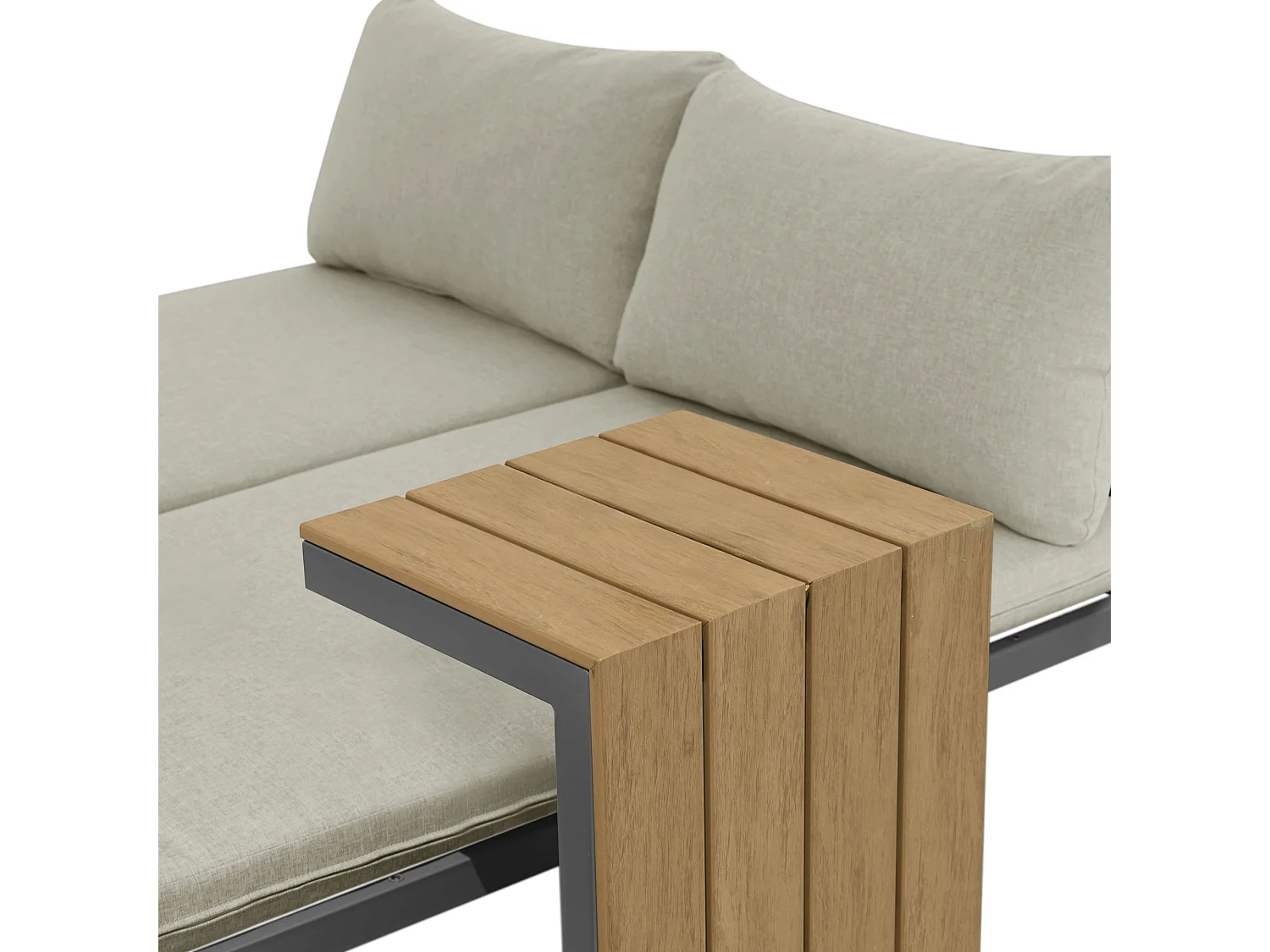 Tampa Garden Corner Sofa Outdoor Sofa Set with Table