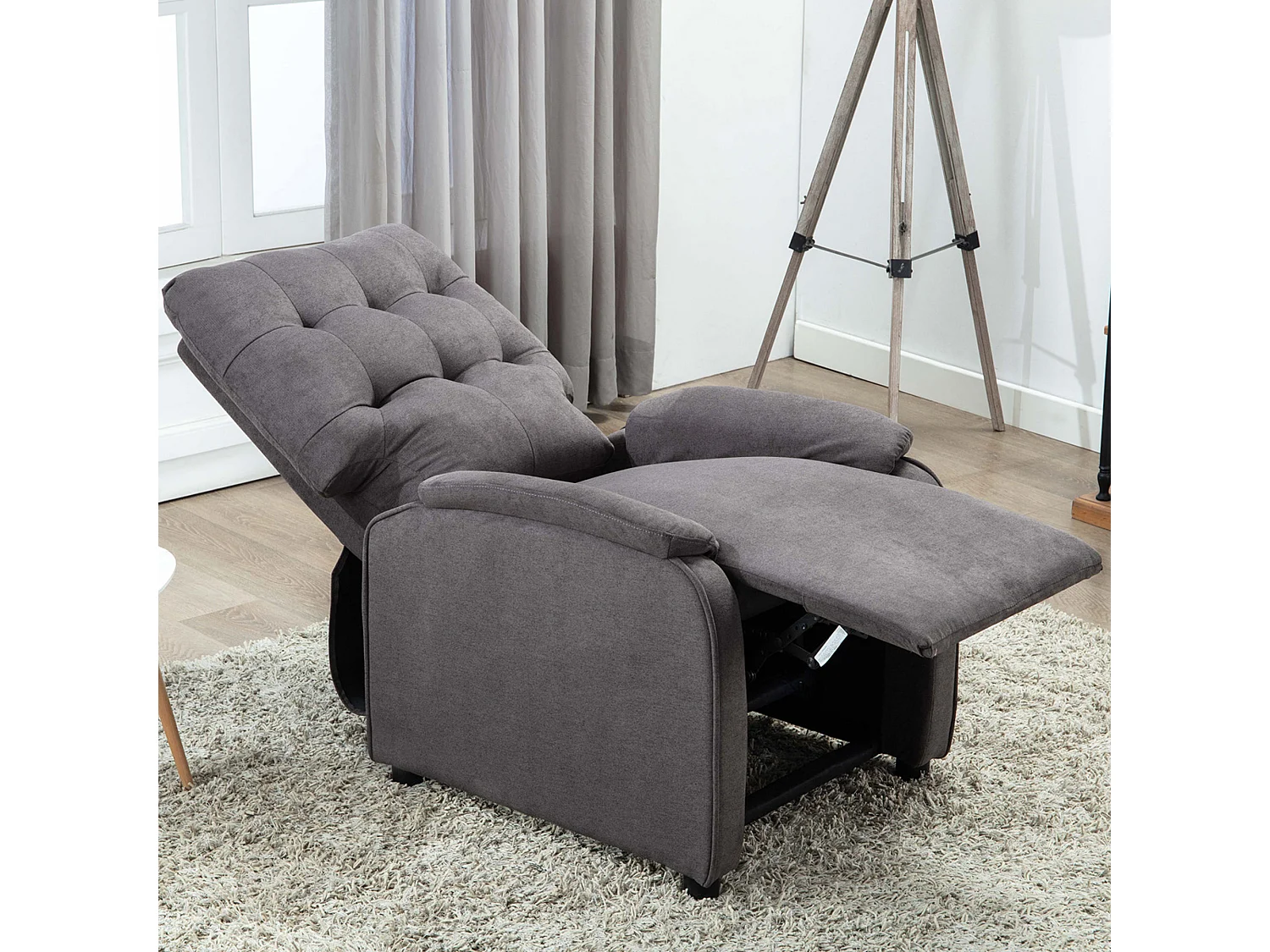 Charlbury Fabric Pushback Recliner Armchair Sofa Fireside Chair