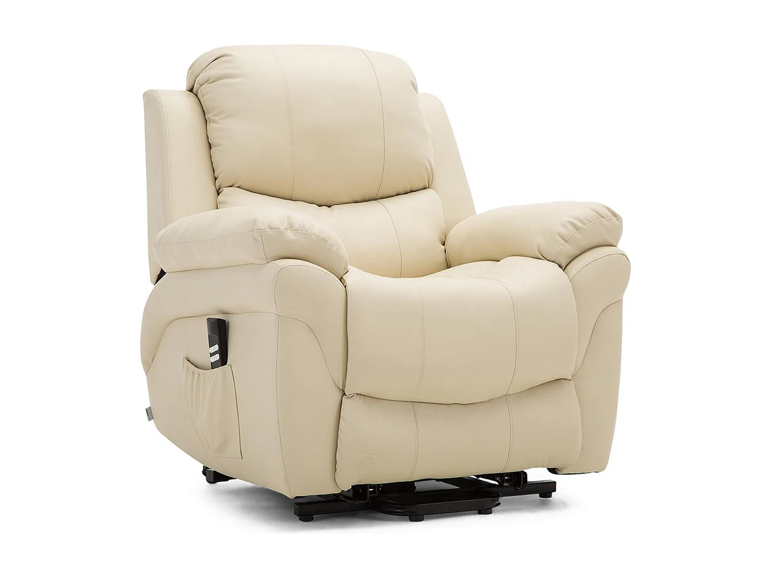 Madison Dual Motor Electric Rise Recliner Bonded Leather Lift Chair