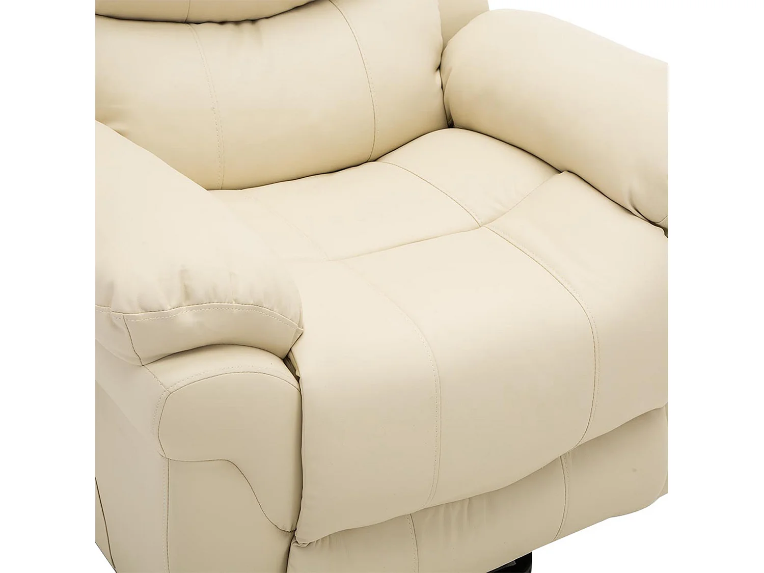 Madison Dual Motor Electric Rise Recliner Bonded Leather Lift Chair