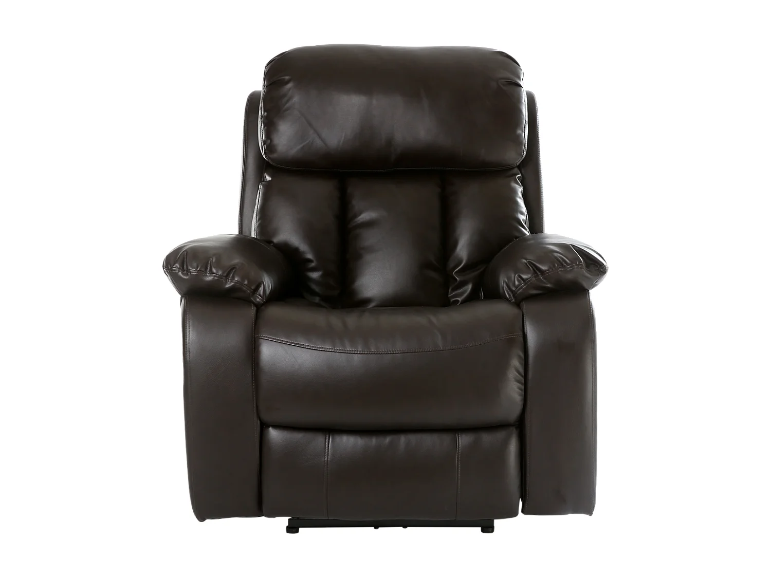 Chester Electric Bonded Leather Automatic Recliner Heat & Massage Chair