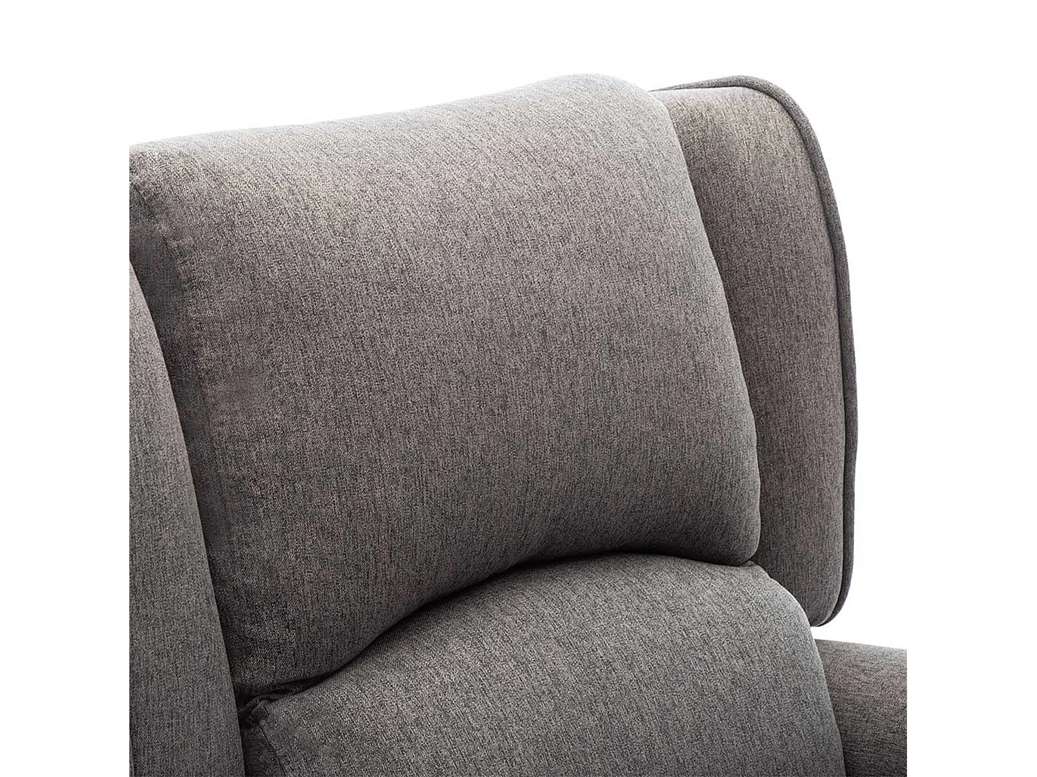 Charlotte Modern Fabric Pushback Recliner Sofa Accent Chair
