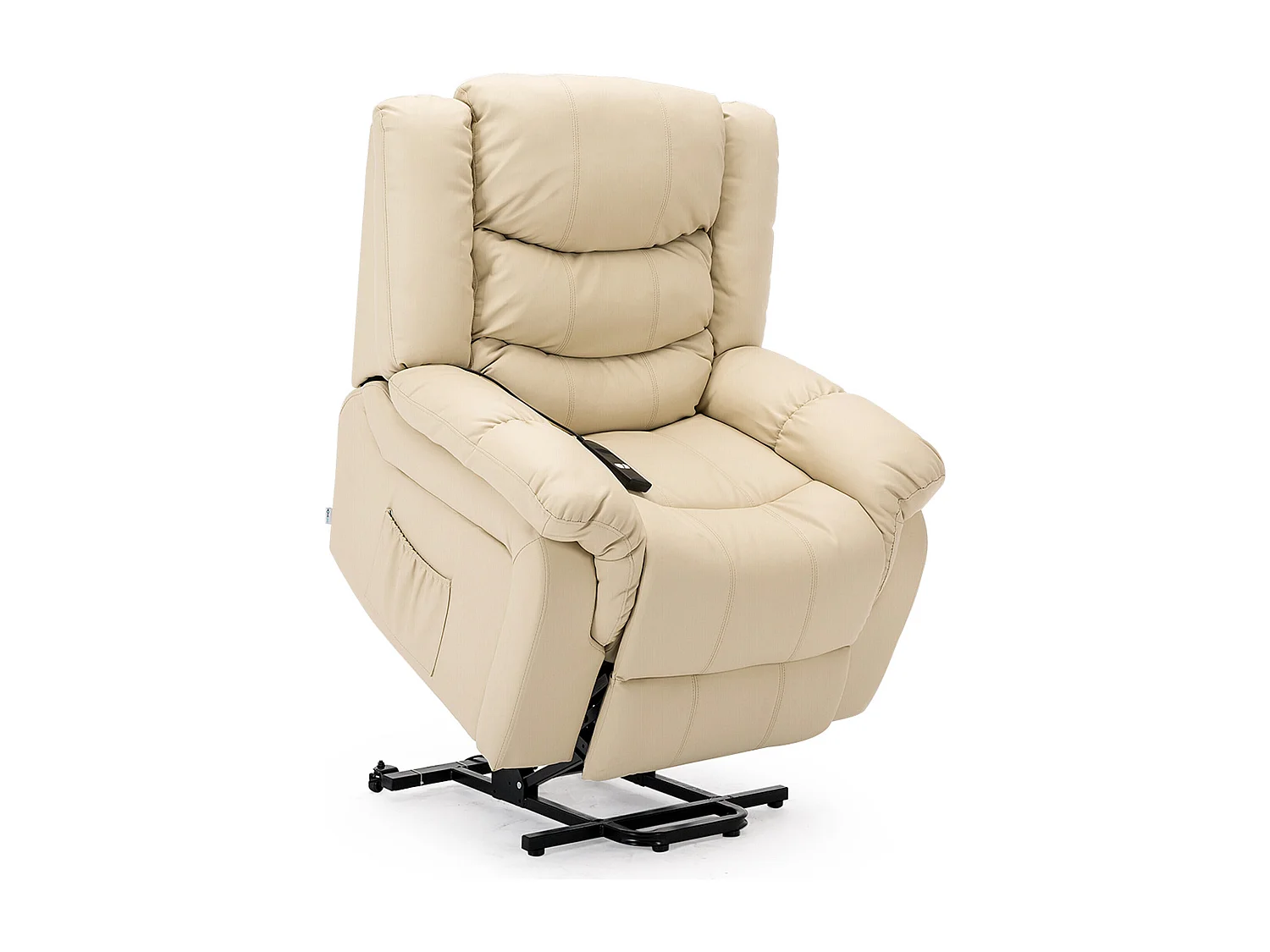 Seattle Electric Single Motor Rise Recliner Bonded Leather Chair