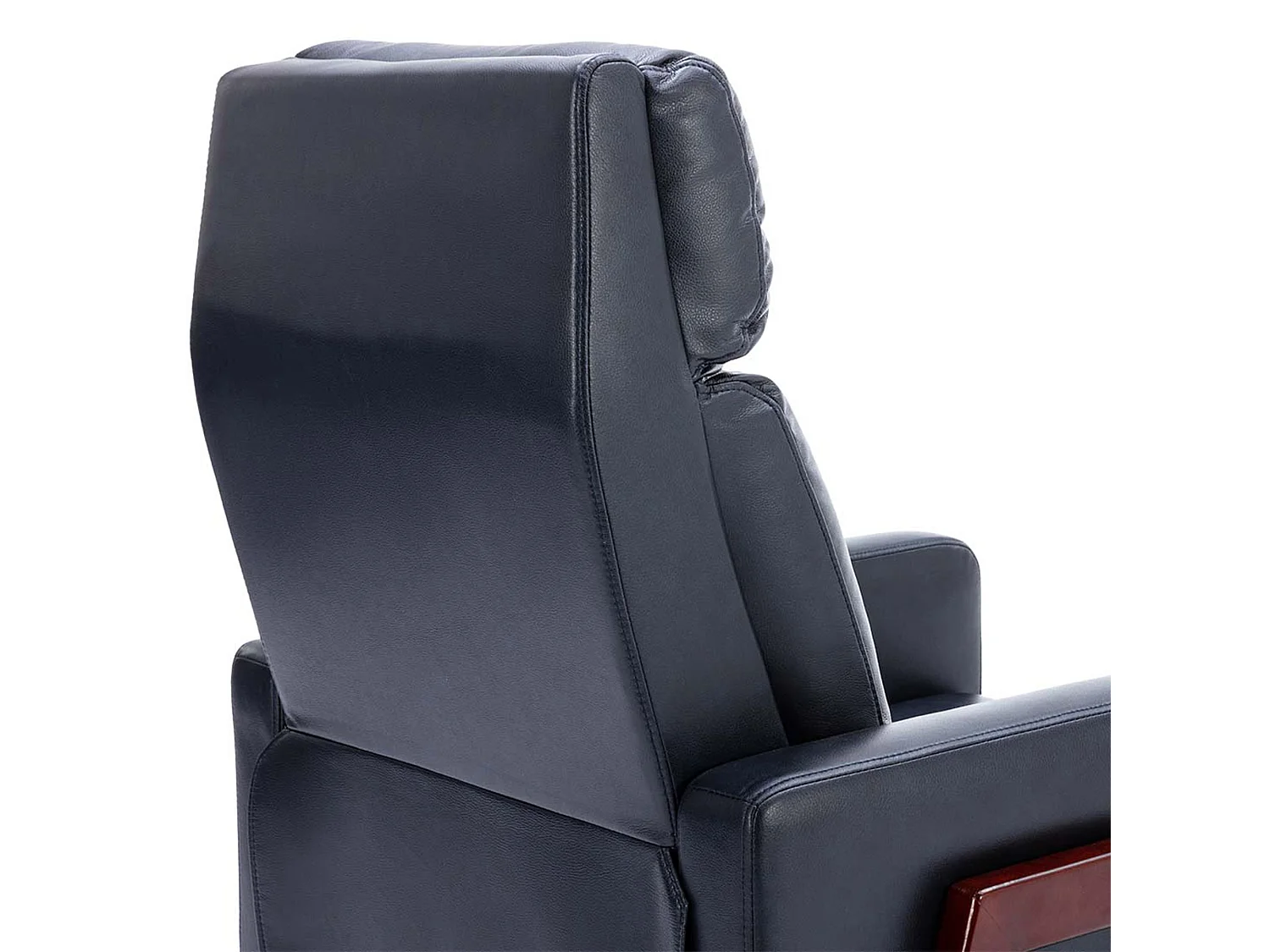 Riley Pushback Recliner Air Leather Modern Accent Recliner Chair