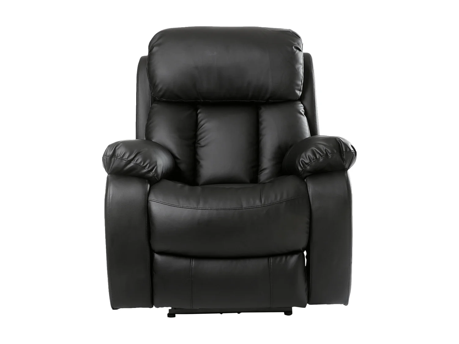 Chester Electric Bonded Leather Automatic Recliner Heat & Massage Chair