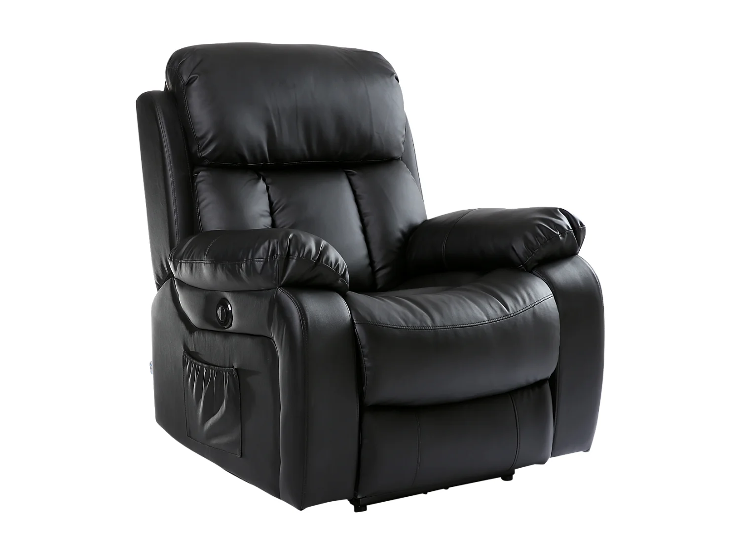 Chester Electric Bonded Leather Automatic Recliner Heat & Massage Chair