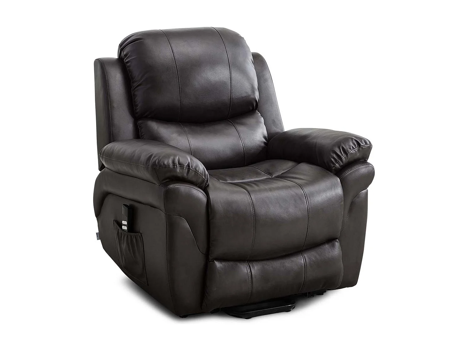 Madison Dual Motor Electric Rise Recliner Bonded Leather Lift Chair