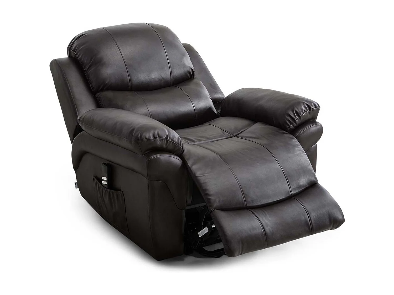 Madison Dual Motor Electric Rise Recliner Bonded Leather Lift Chair