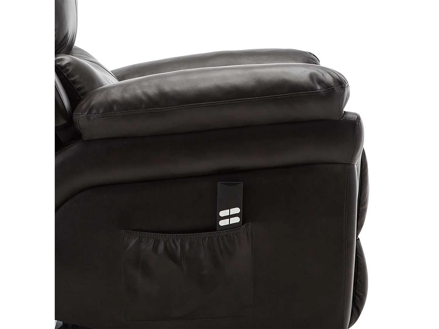 Madison Dual Motor Electric Rise Recliner Bonded Leather Lift Chair