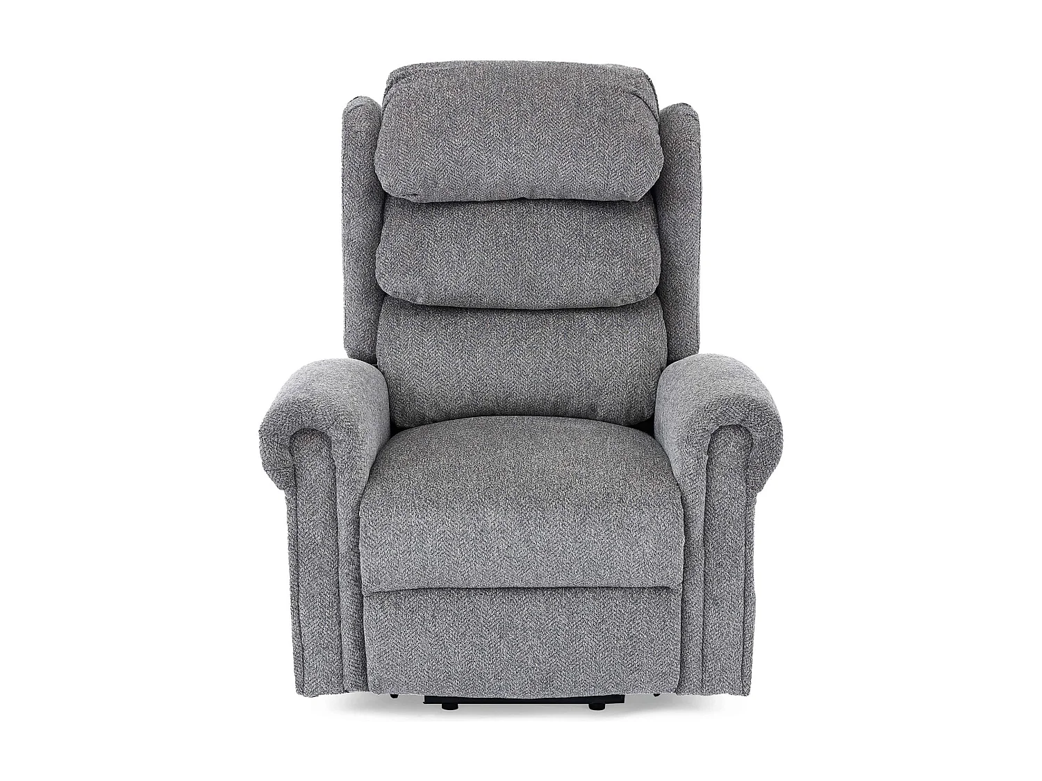 Belvoir Grey Fabric Single Motor Mobility Rise Recliner Chair