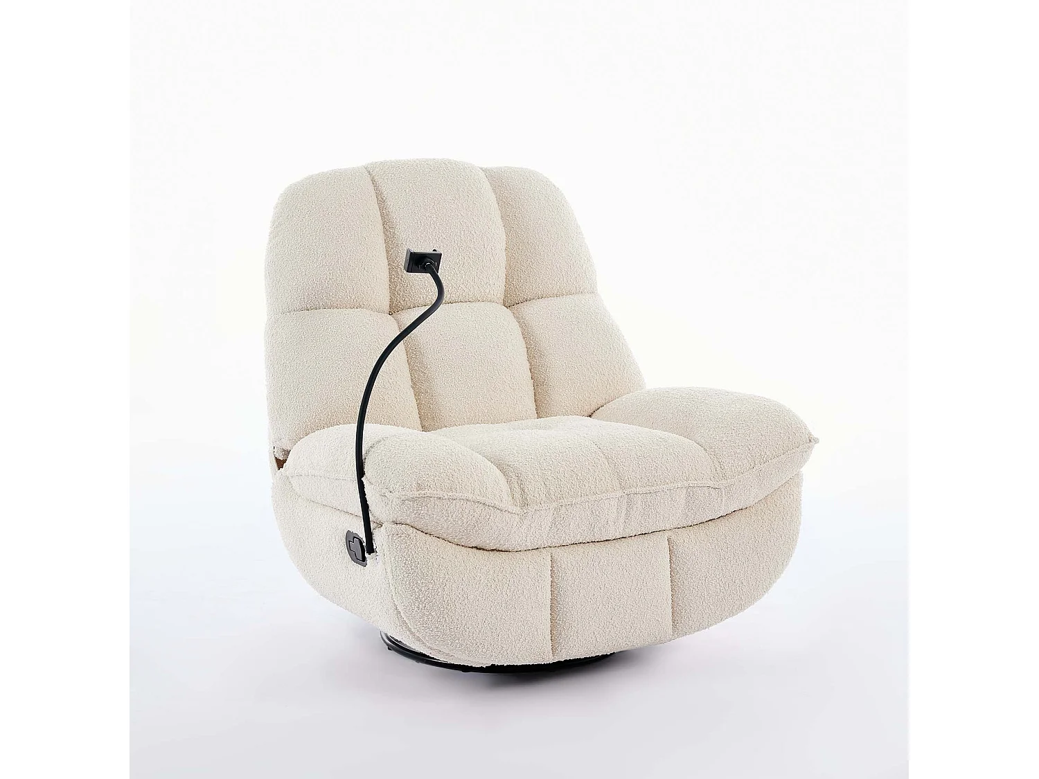 Chicago Swivel & Rocker Manual Recliner Chair