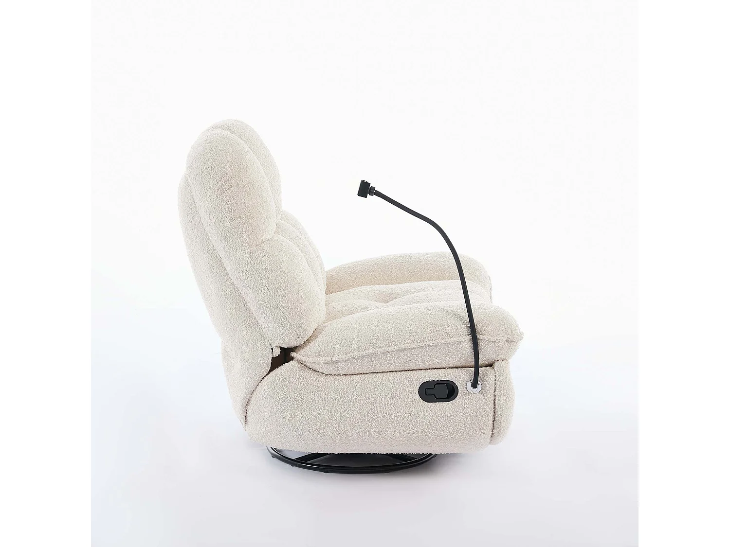 Chicago Swivel & Rocker Manual Recliner Chair