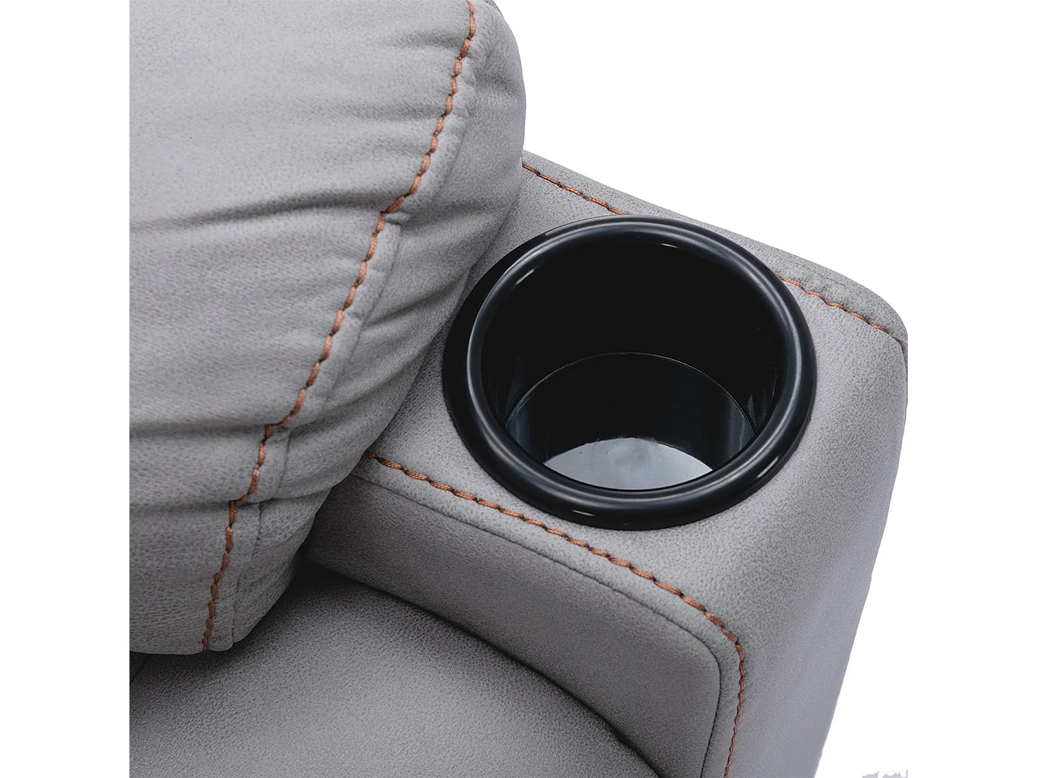 Afton Electric Technology Fabric Auto Recliner USB Lounge Sofa Chair