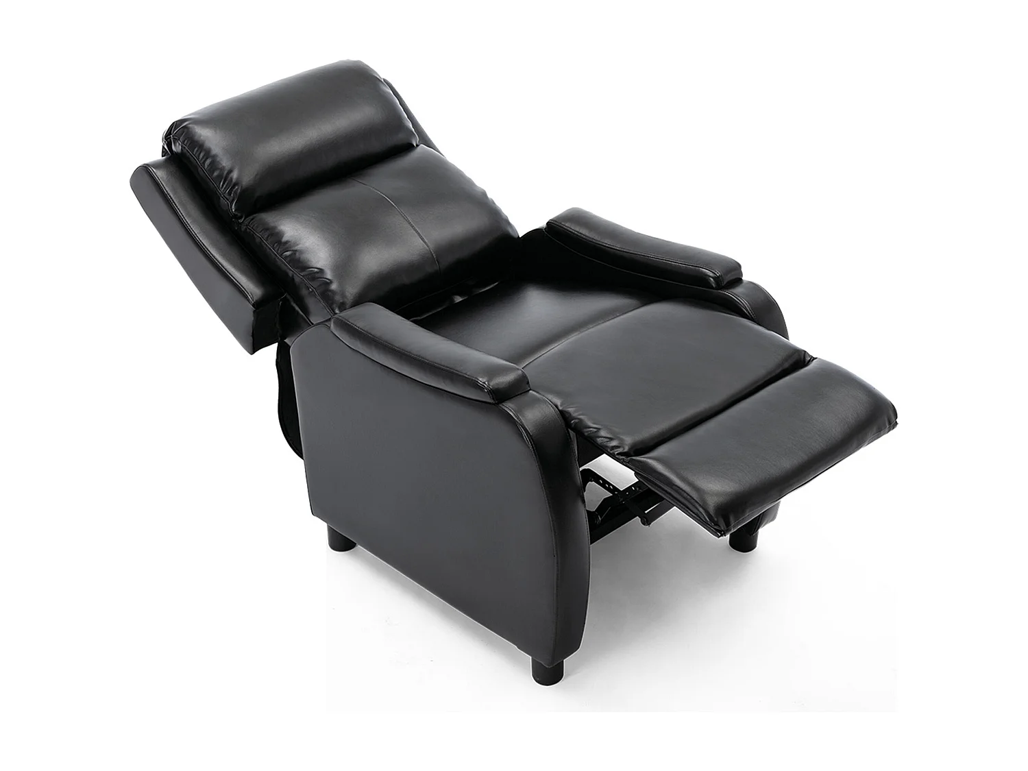 Churwell Bonded Leather Pushback Recliner Armchair Sofa Cinema Chair