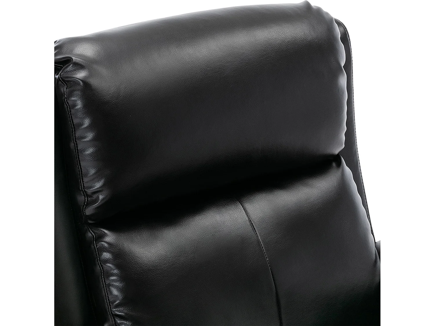 Churwell Bonded Leather Pushback Recliner Armchair Sofa Cinema Chair
