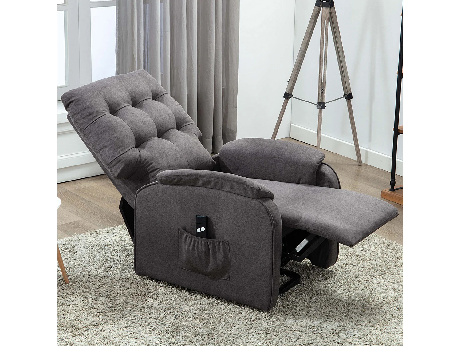 Charlbury Fabric Single Motor Rise Recliner Electric Lift Chair
