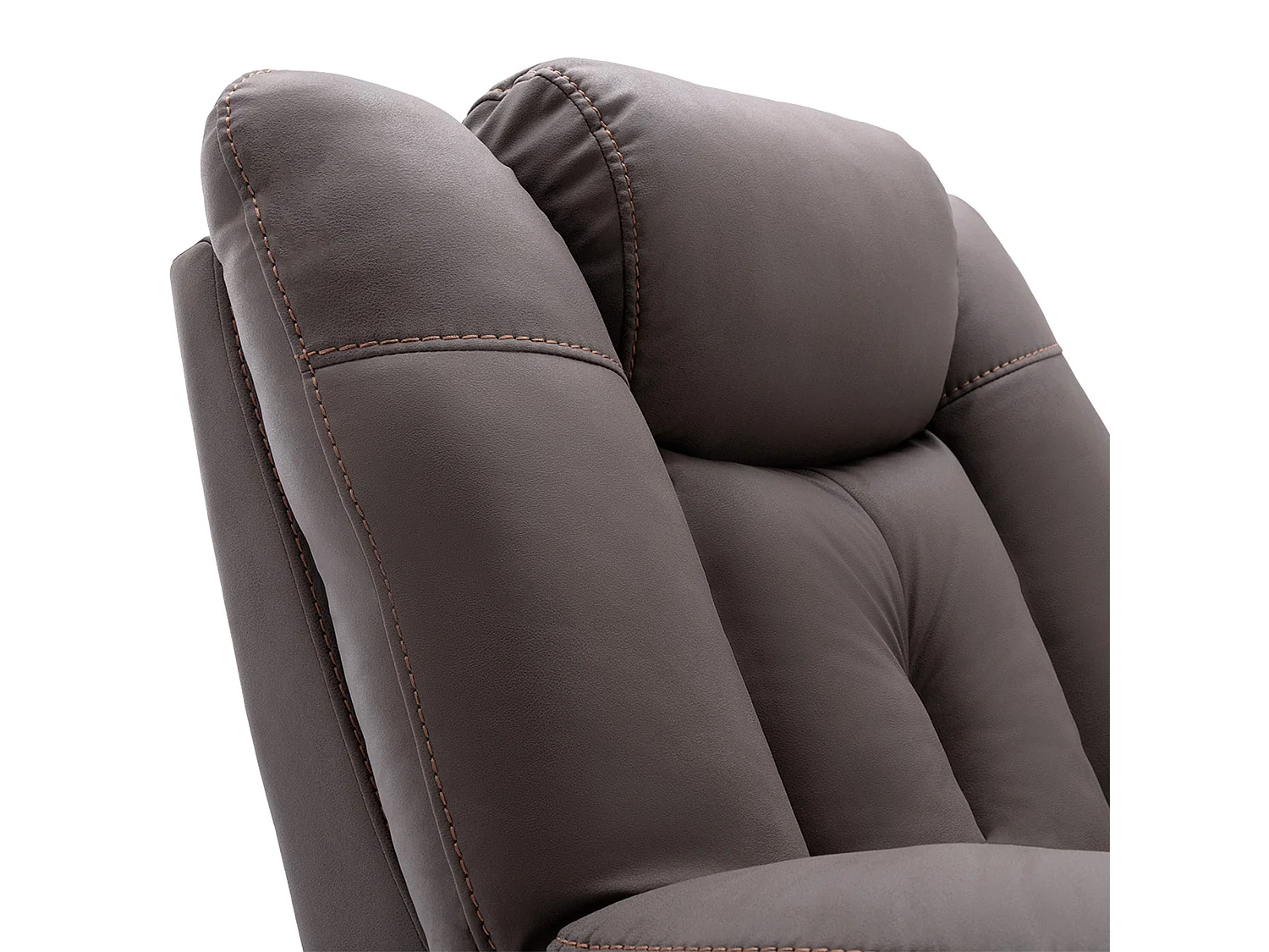 Afton Technology Fabric Recliner Rocking Swivel Cinema Sofa Chair