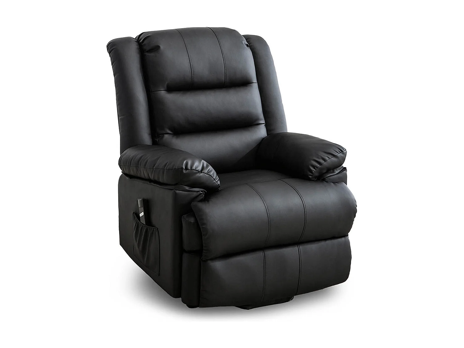 Loxley Single Motor Electric Rise Recliner Bonded Leather Lift Chair