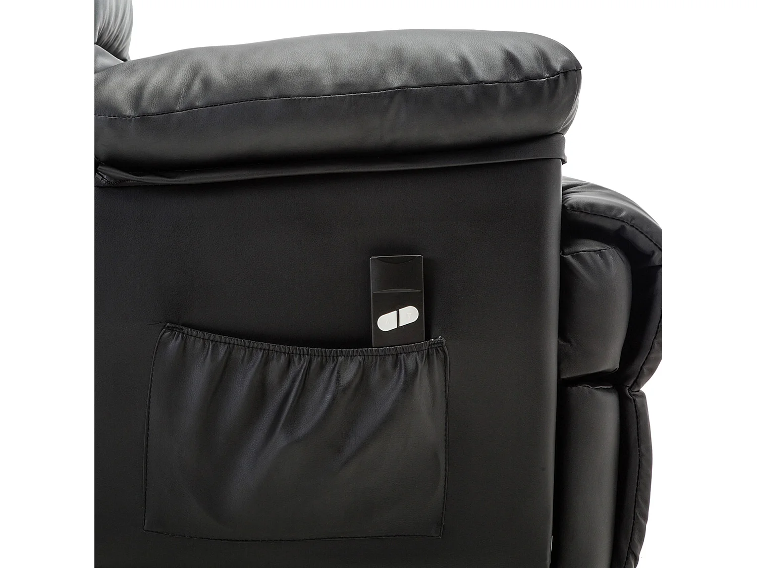 Loxley Single Motor Electric Rise Recliner Bonded Leather Lift Chair