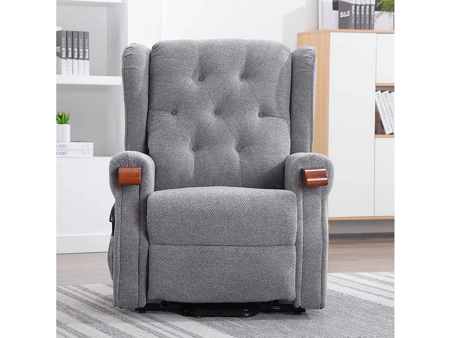Harrogate Dual Motor Electric Rise Recliner Fabric Lift Riser Chair