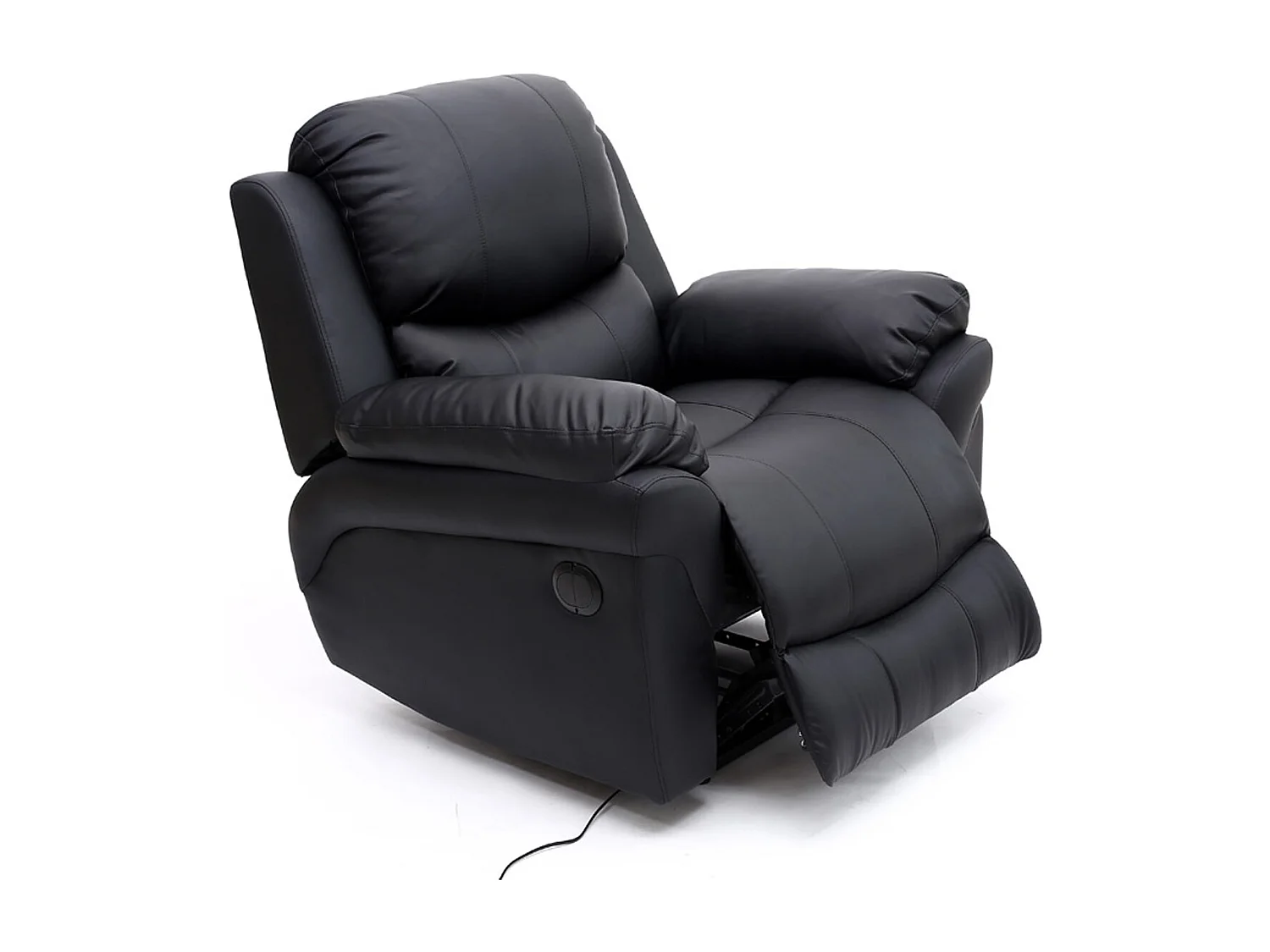 Madison Electric Bonded Leather Automatic Recliner Home Lounge Chair