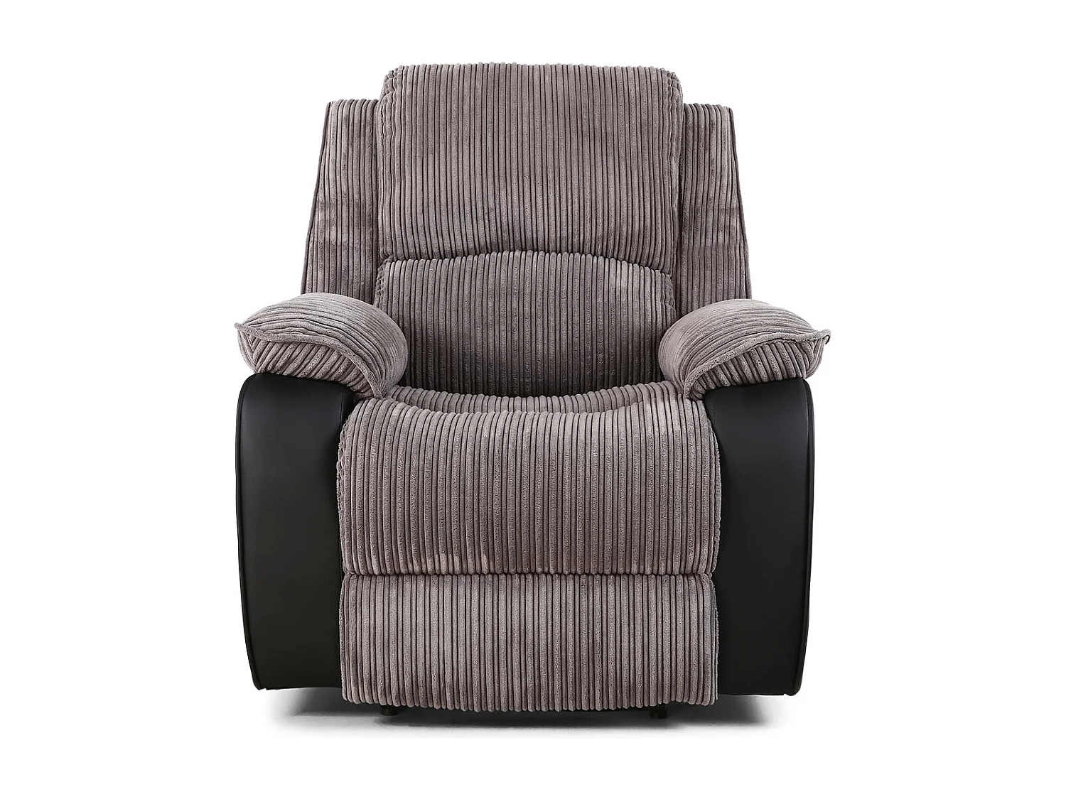 Postana Jumbo Cord Fabric Manual Reclining Lounge Recliner Chair