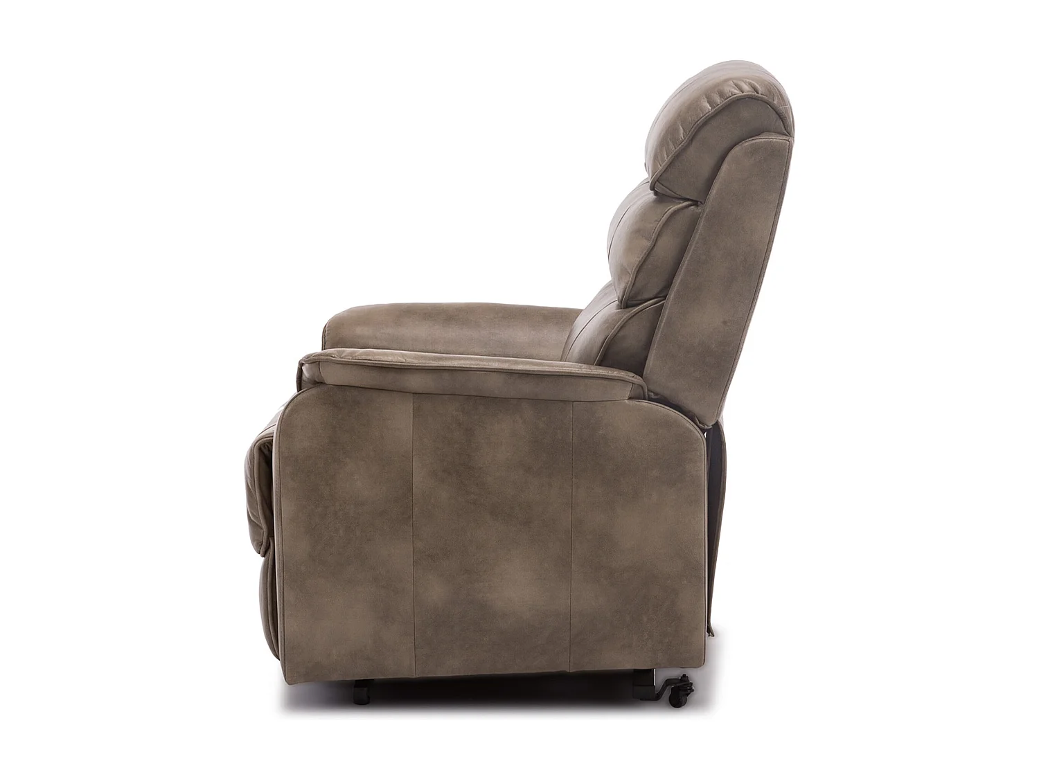 Buckingham Single Motor Electric Rise Recliner Bonded Leather Chair