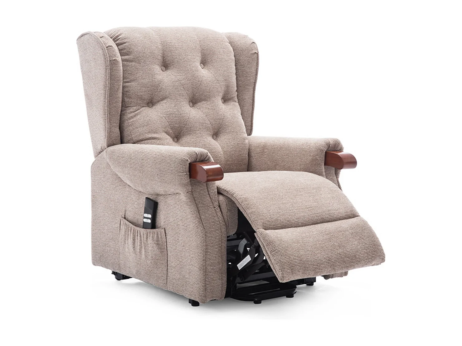 Harrogate Dual Motor Electric Rise Recliner Fabric Lift Riser Chair