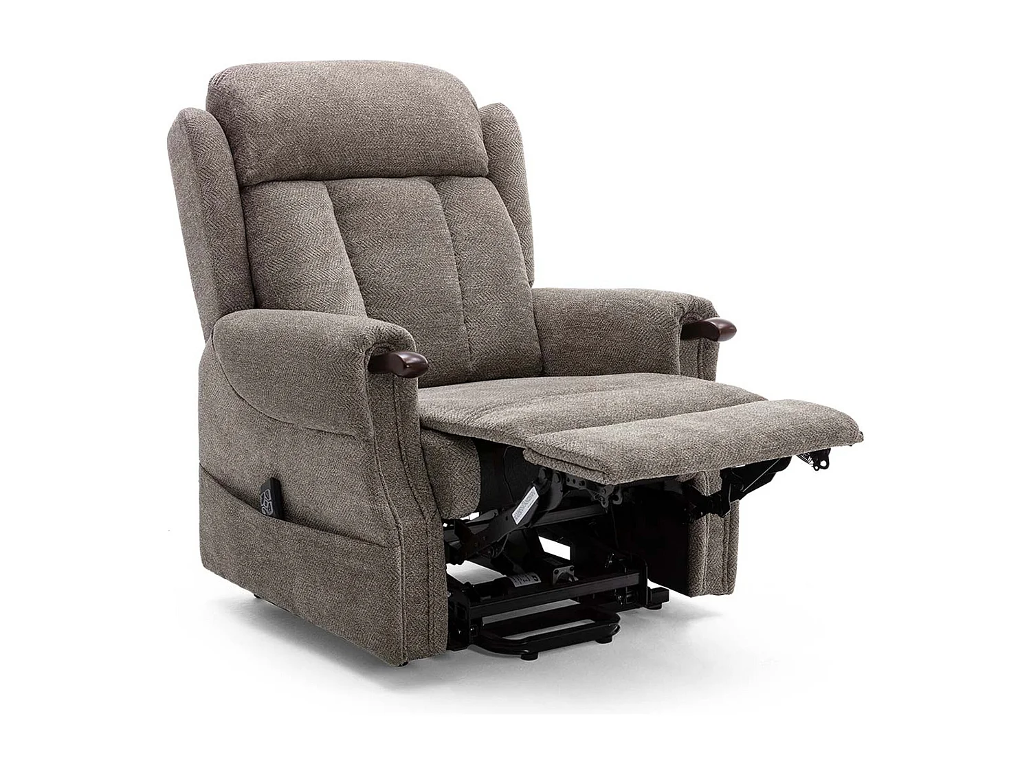 Halton Fabric Heavy Duty Dual Motor Rise Recliner Lift Mobility Chair